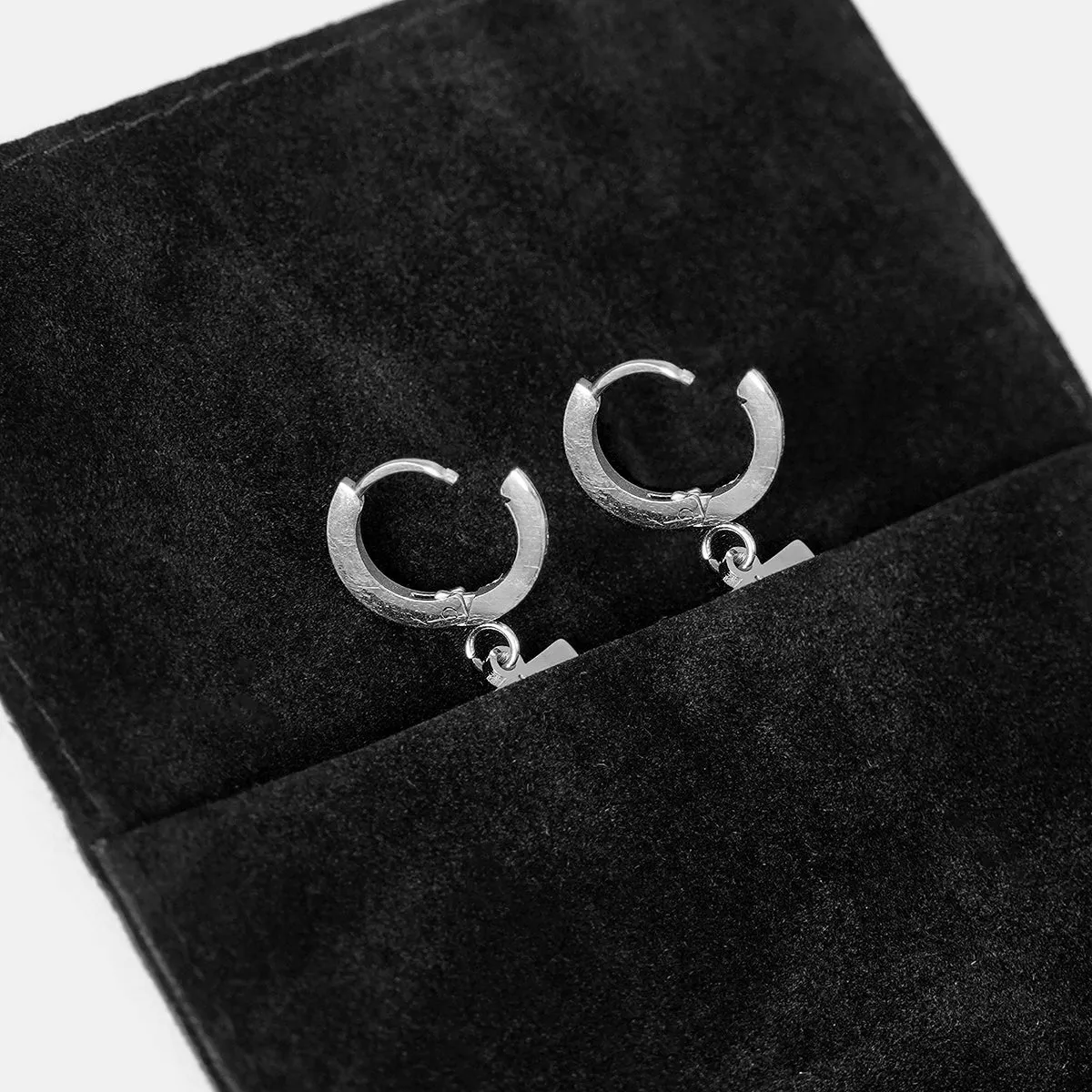 35 Number Earring - Stainless Steel