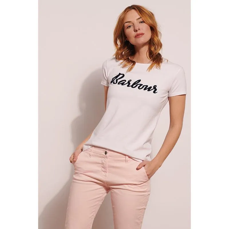 Barbour Rebecca Ladies Tee - White