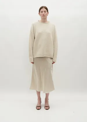 Bateau Rollneck  — Raw White