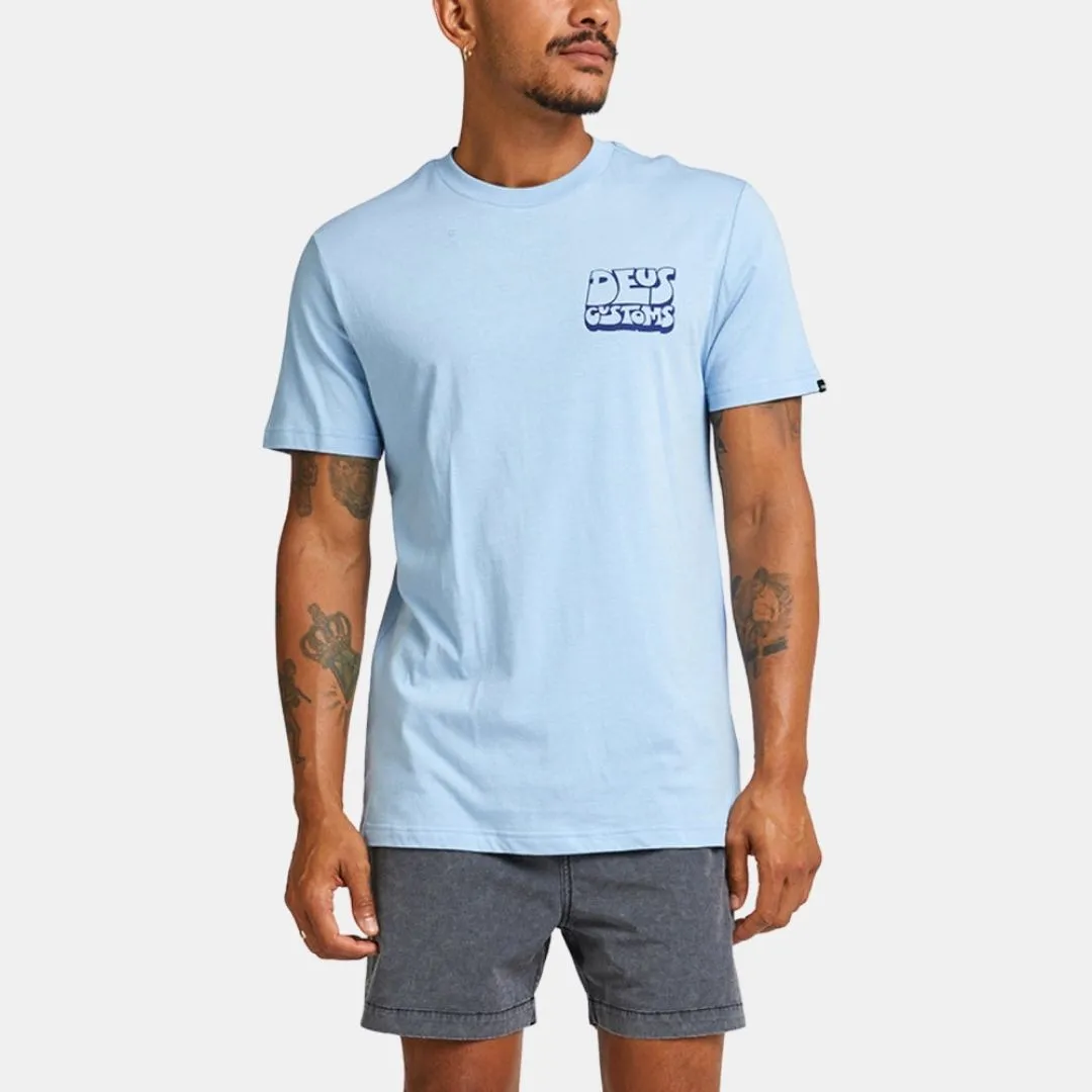 Deus Ex Machina Duke Tee T-Shirt Soft Chambray