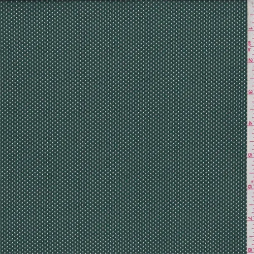 Forest Green Athletic Mesh Fabric