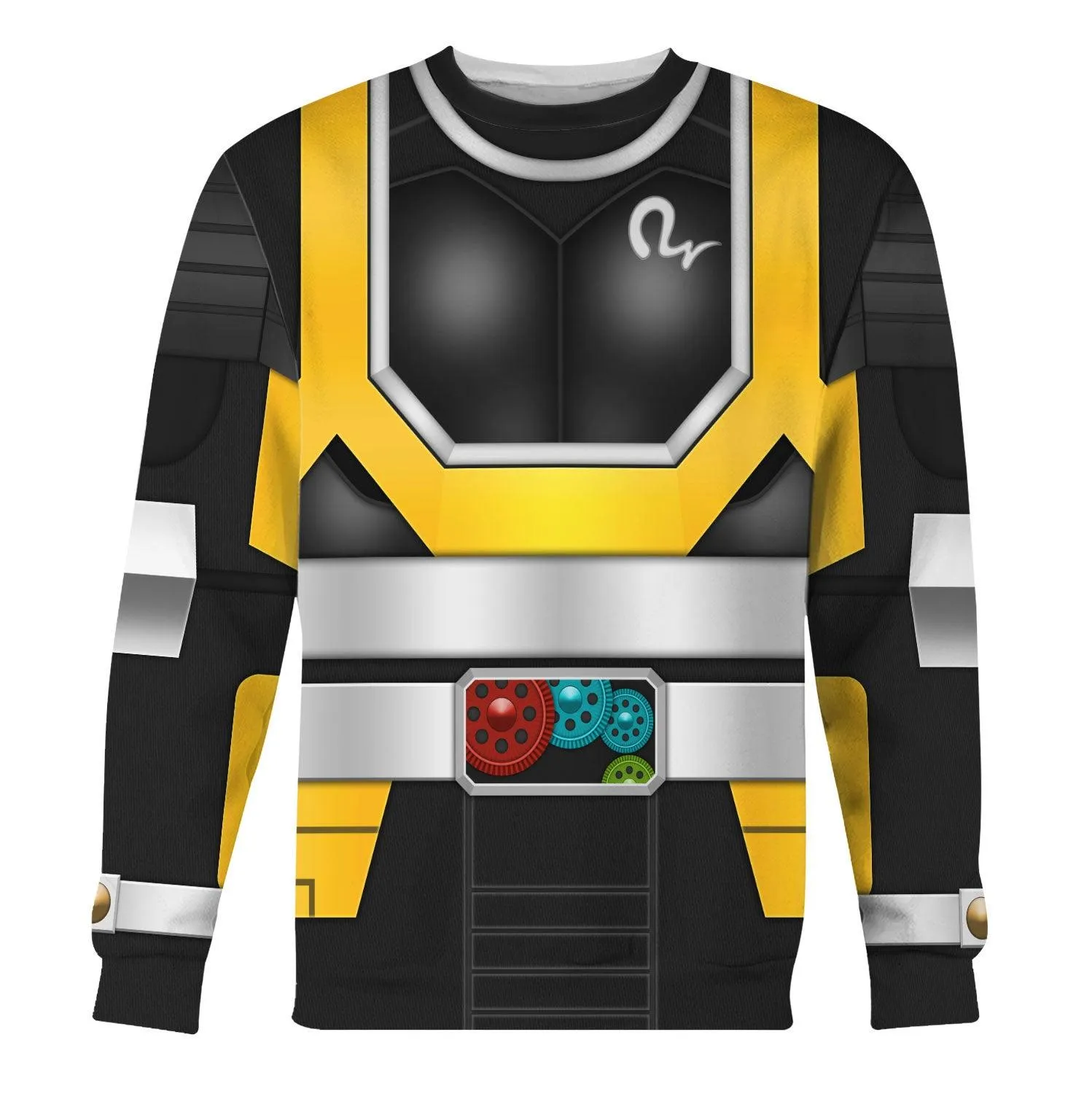 Gearhomie Simulation Super Gold Kamen Rider Black RX Cosplay Costumes Hoodies Sweatshirt T-shirt Tracksuit