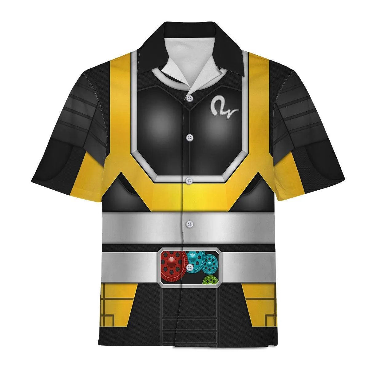 Gearhomie Simulation Super Gold Kamen Rider Black RX Cosplay Costumes Hoodies Sweatshirt T-shirt Tracksuit