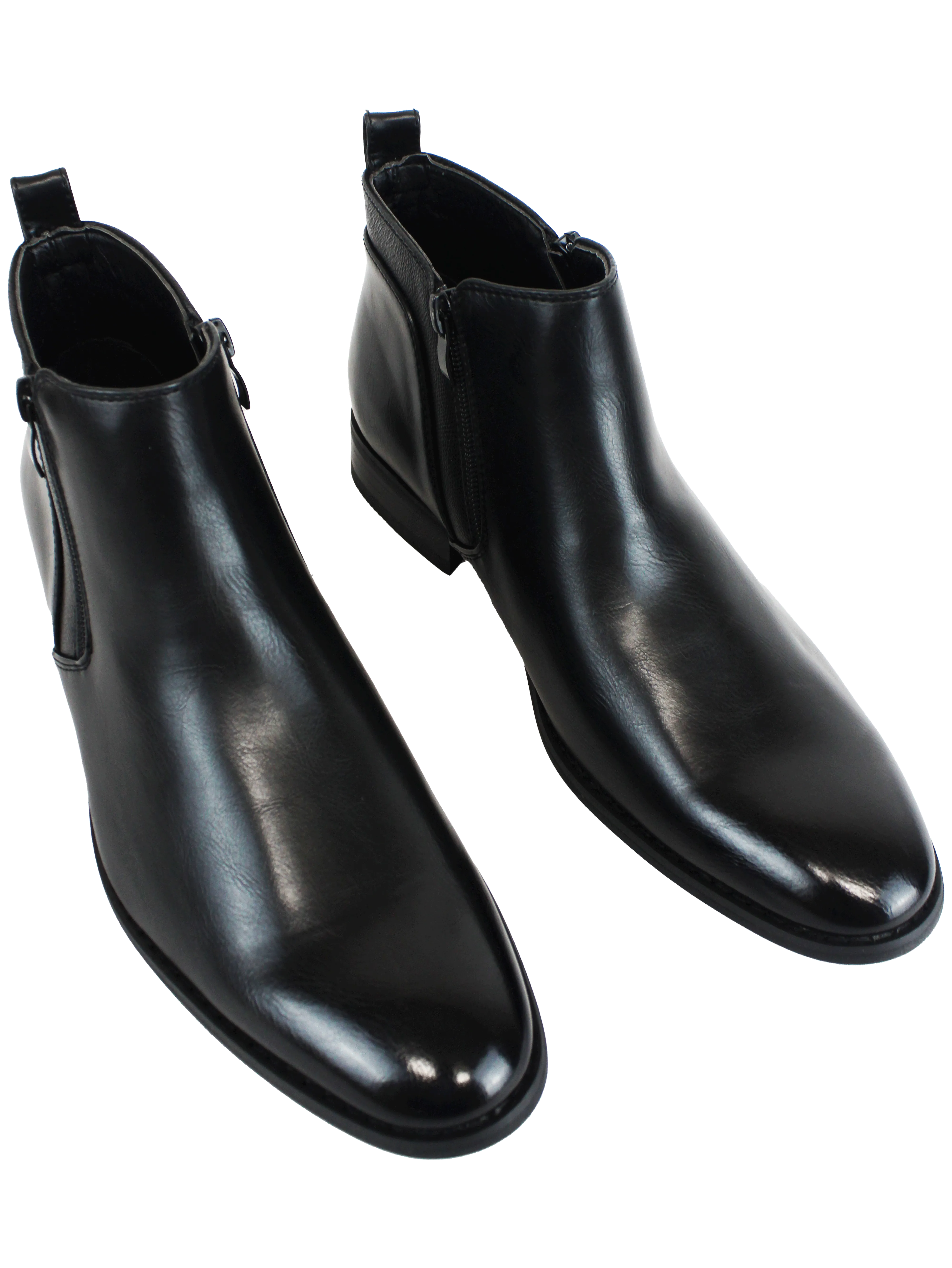 GINO PAOLI  Zip Black Boot