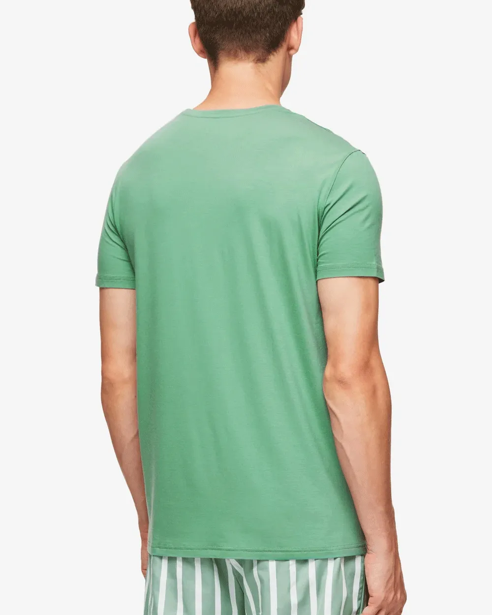 Green Micro Modal Short Sleeve T-Shirt