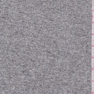 Heather Granite Sweater Jersey Knit Fabric