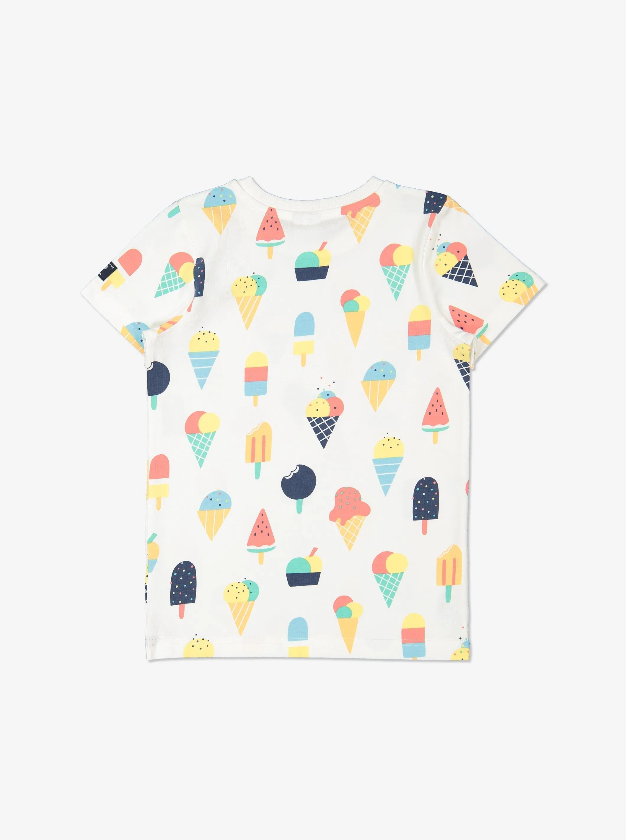 Ice Cream Print Kids T-Shirt