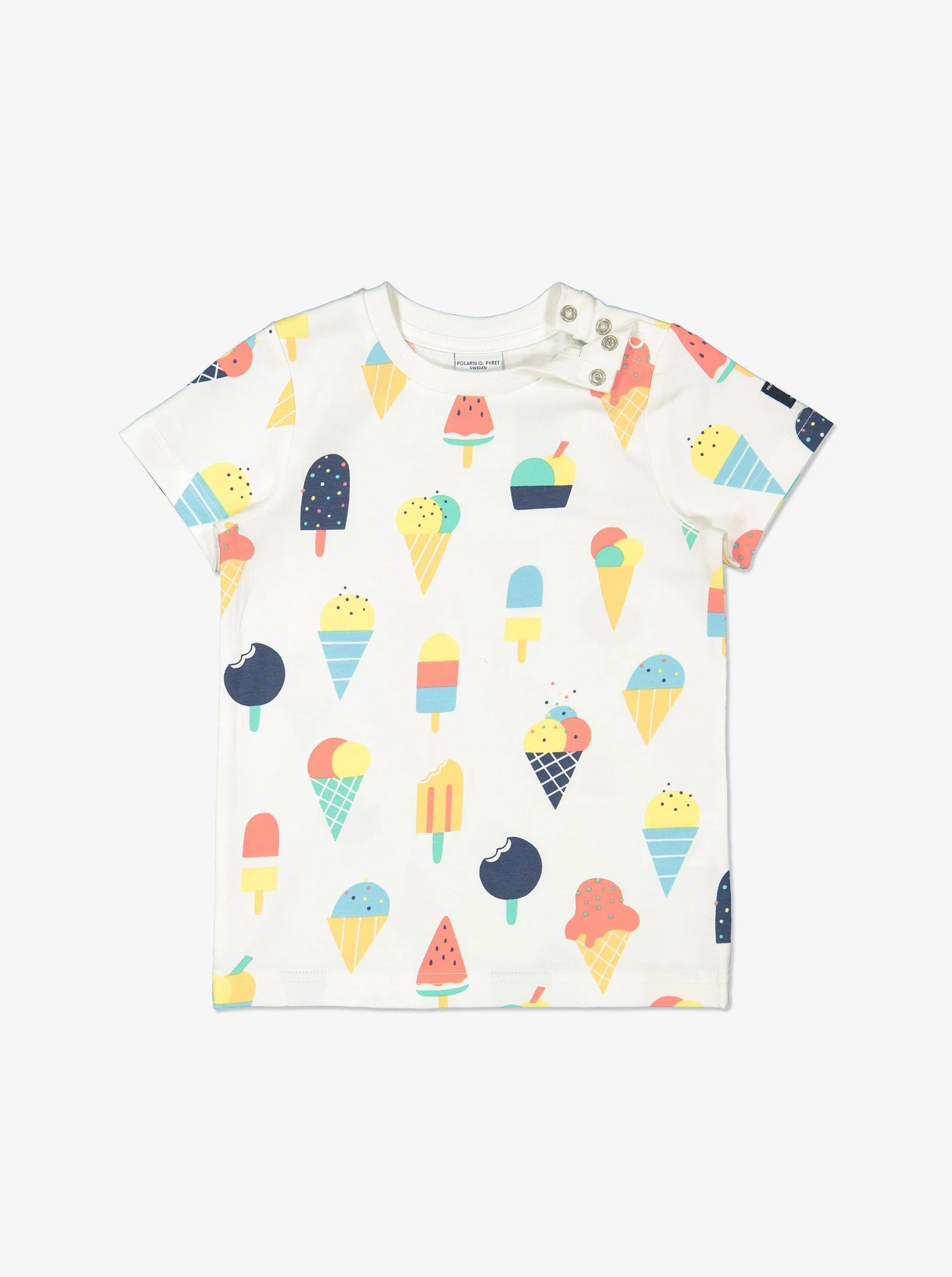 Ice Cream Print Kids T-Shirt