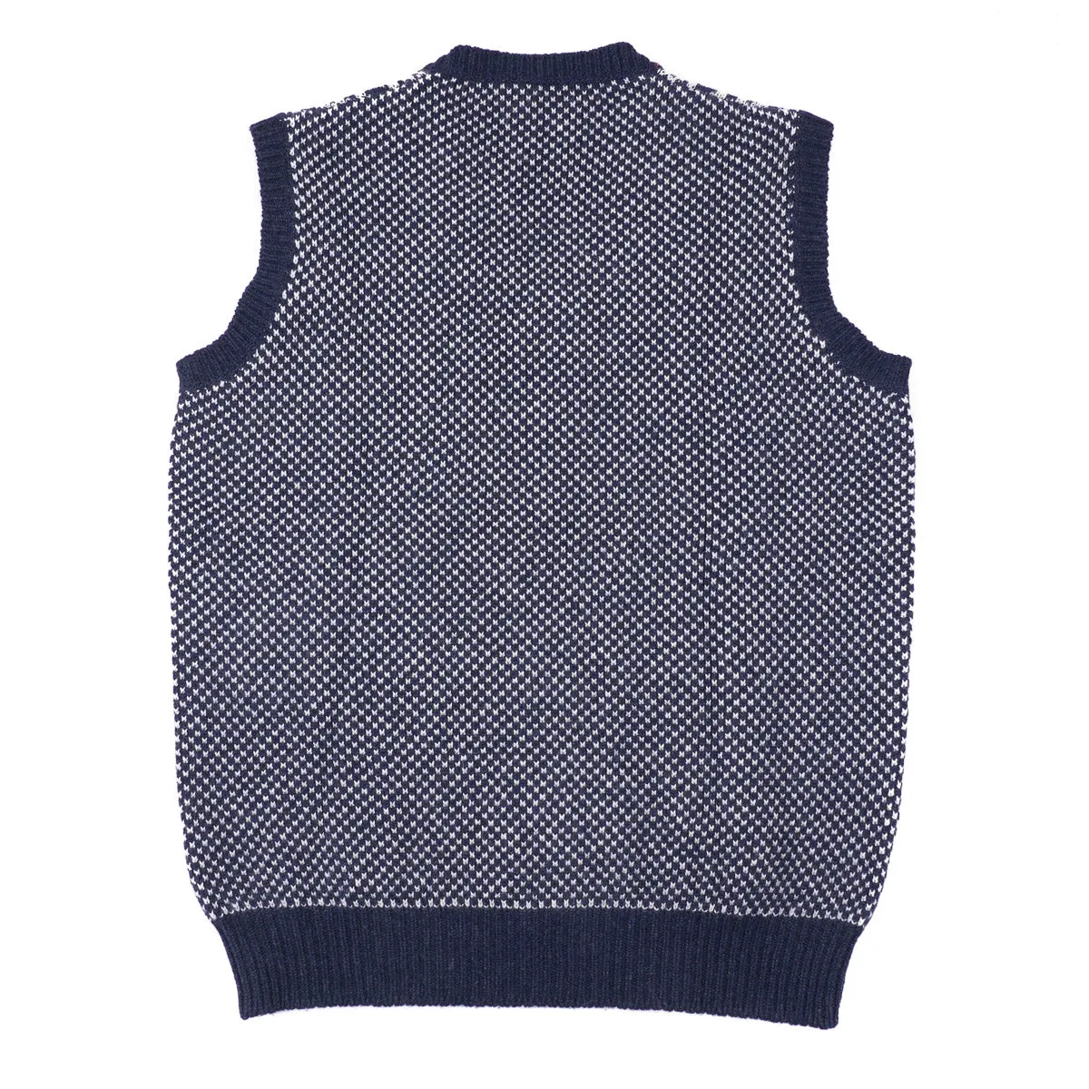 Kiton Patterned Cashmere Sweater Vest