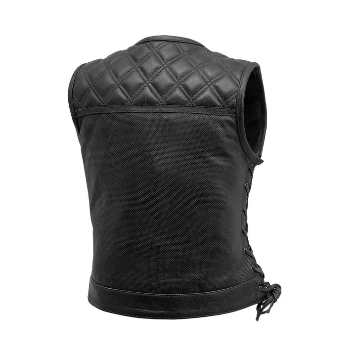 Ladies Perforated Bonnie Vest