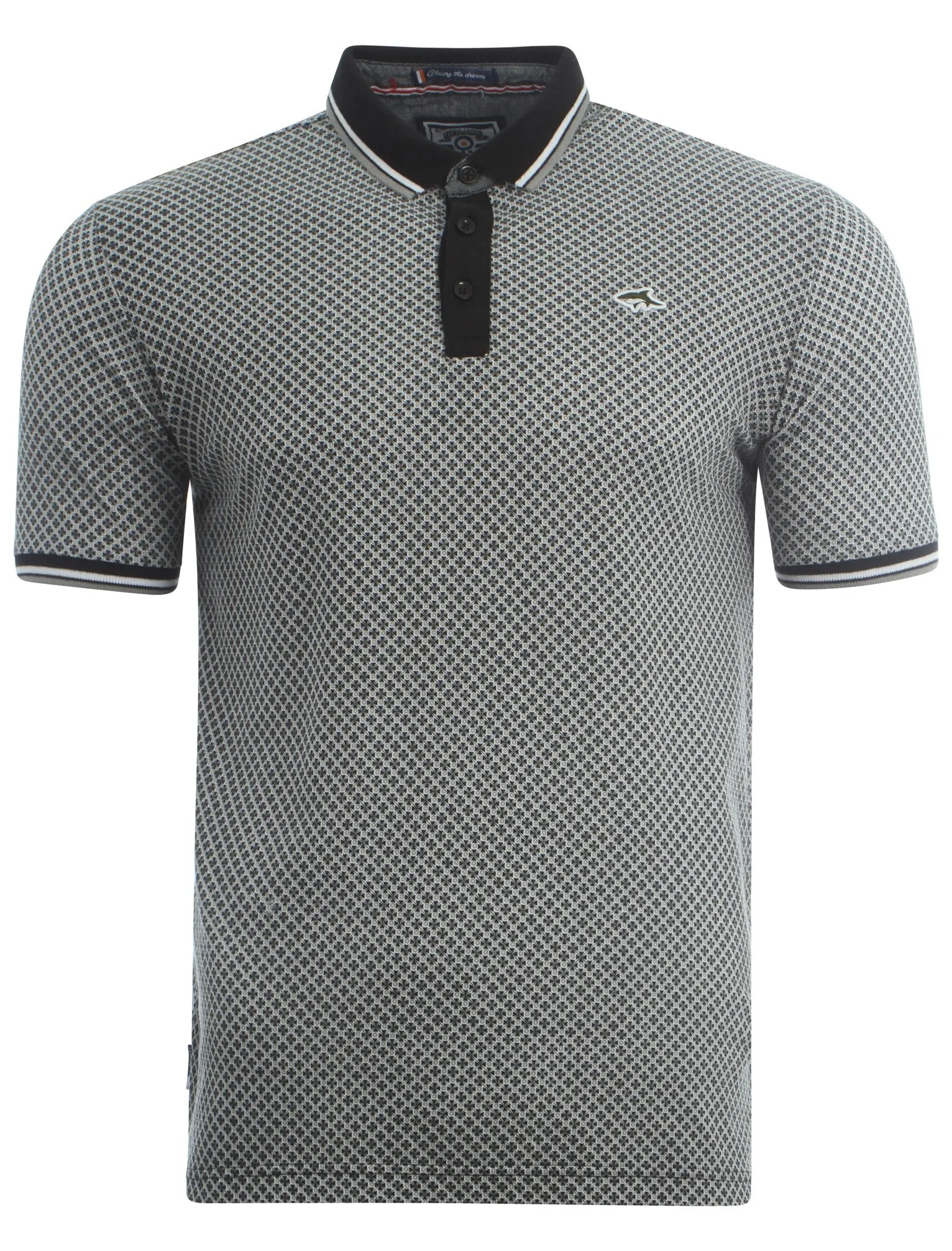 Le Shark black Adderley polo shirt