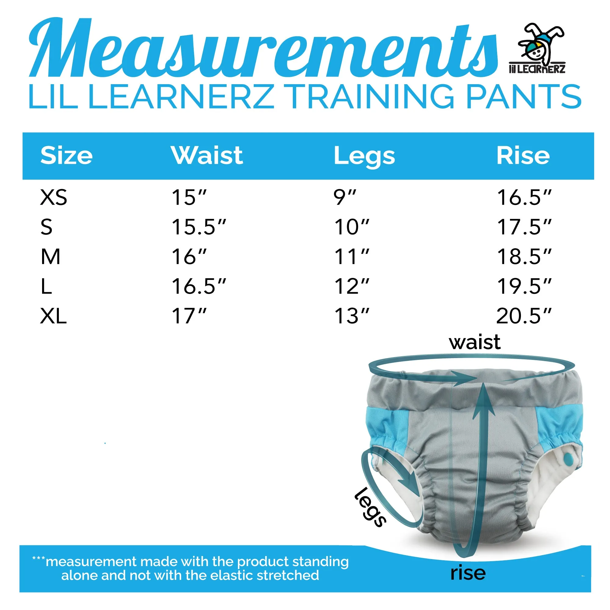 Lil Learnerz Training Pants (2pk) - Lily