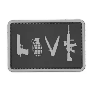 LOVE Armory Patch Black/Gray