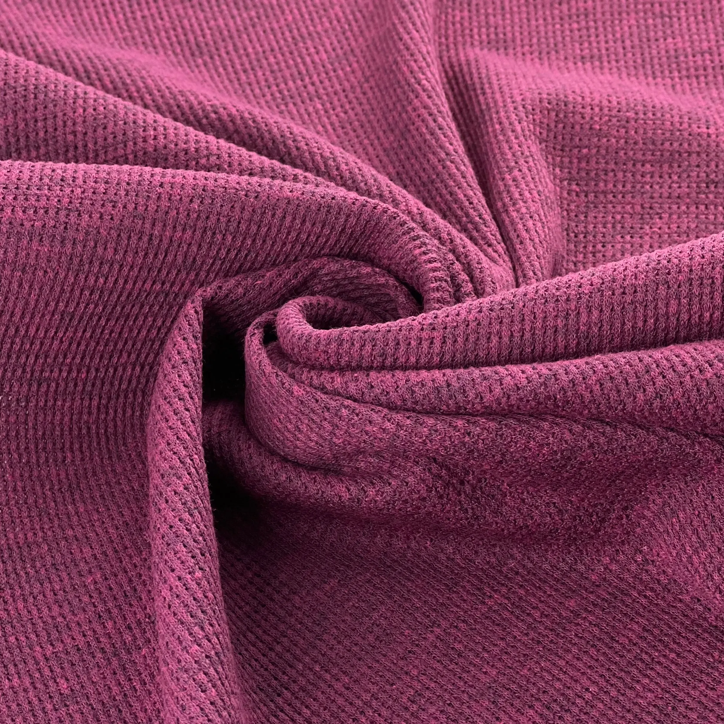 Magenta Heather Mini Thermal | SKU 7472 #S104