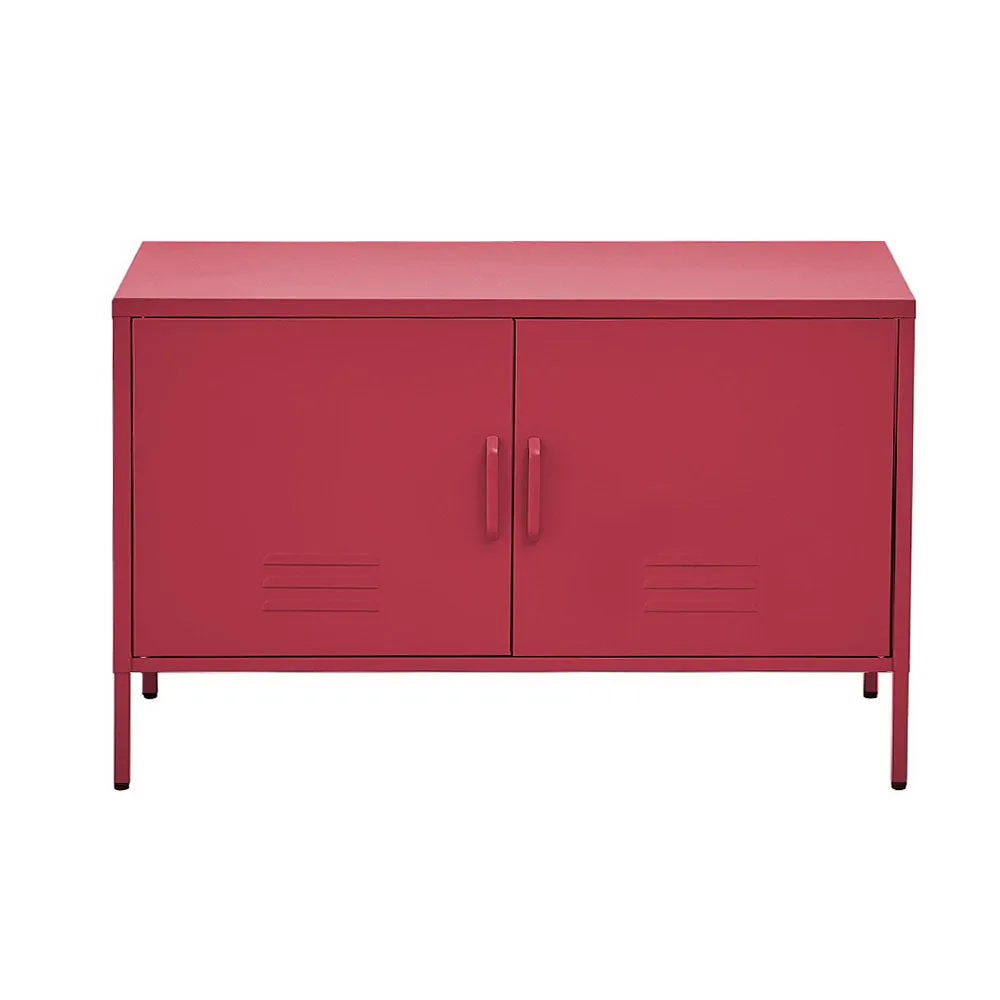 Magnus Metal Buffet Sideboard Cabinet - Pink