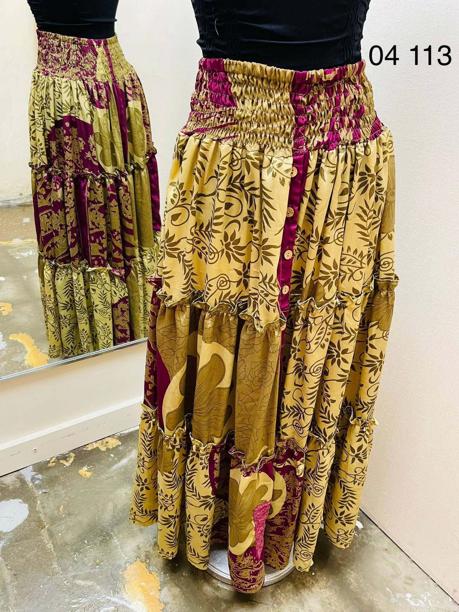 Monarch Maxi Skirt by Kantha Bae