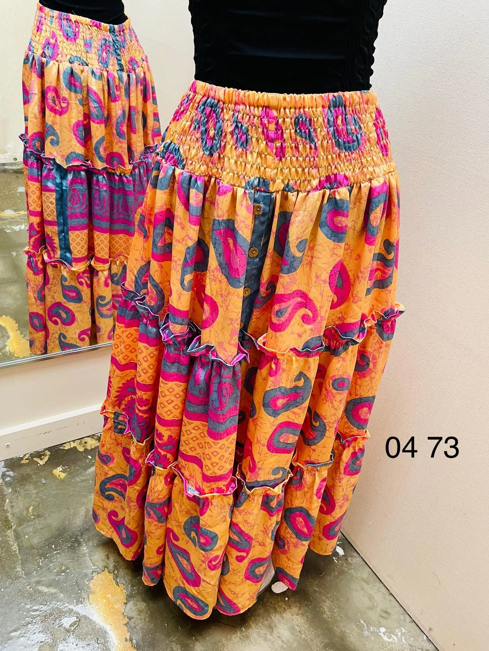 Monarch Maxi Skirt by Kantha Bae