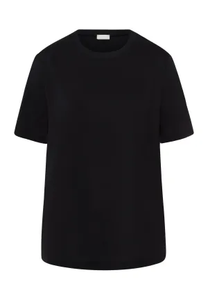 Natural Shirt Organic Cotton Top | Black 78662-019