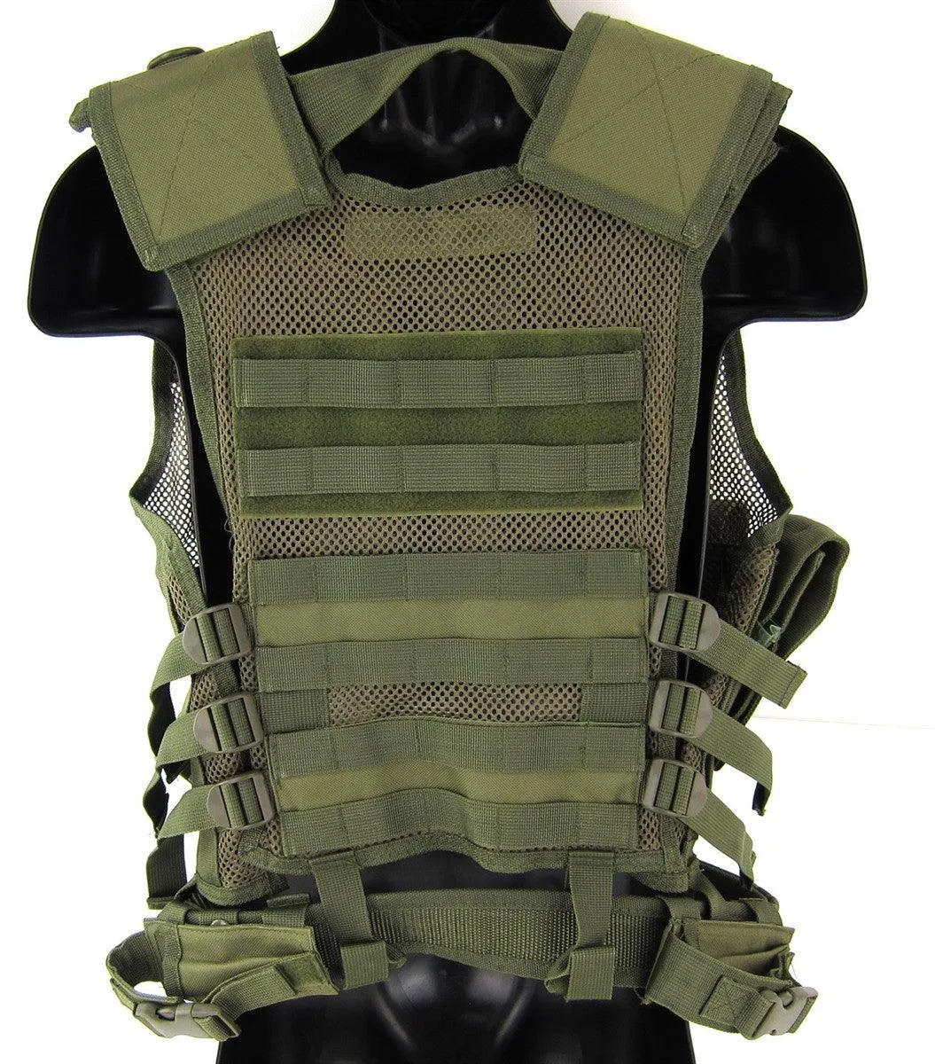 NcSTAR Crossdraw Tactical Vest (Regular/2XL)