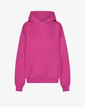 Organic Oversized Hood - Magenta Blaze