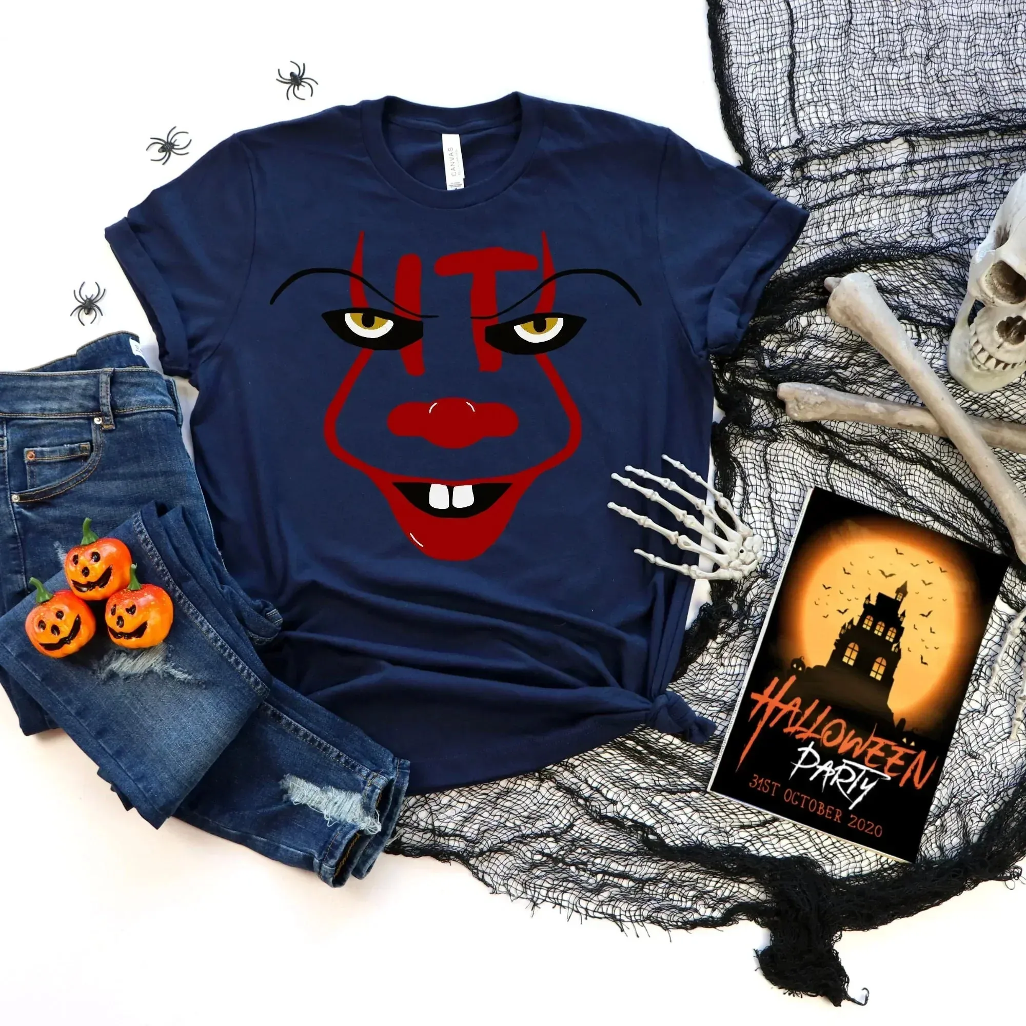 Pennywisee shirt, Horror Movie Sweatshirt, Youll Float Too Freddy Chucky Krueger IT Jason Hoodie, Halloween Crewneck Halloween Party T-Shirt