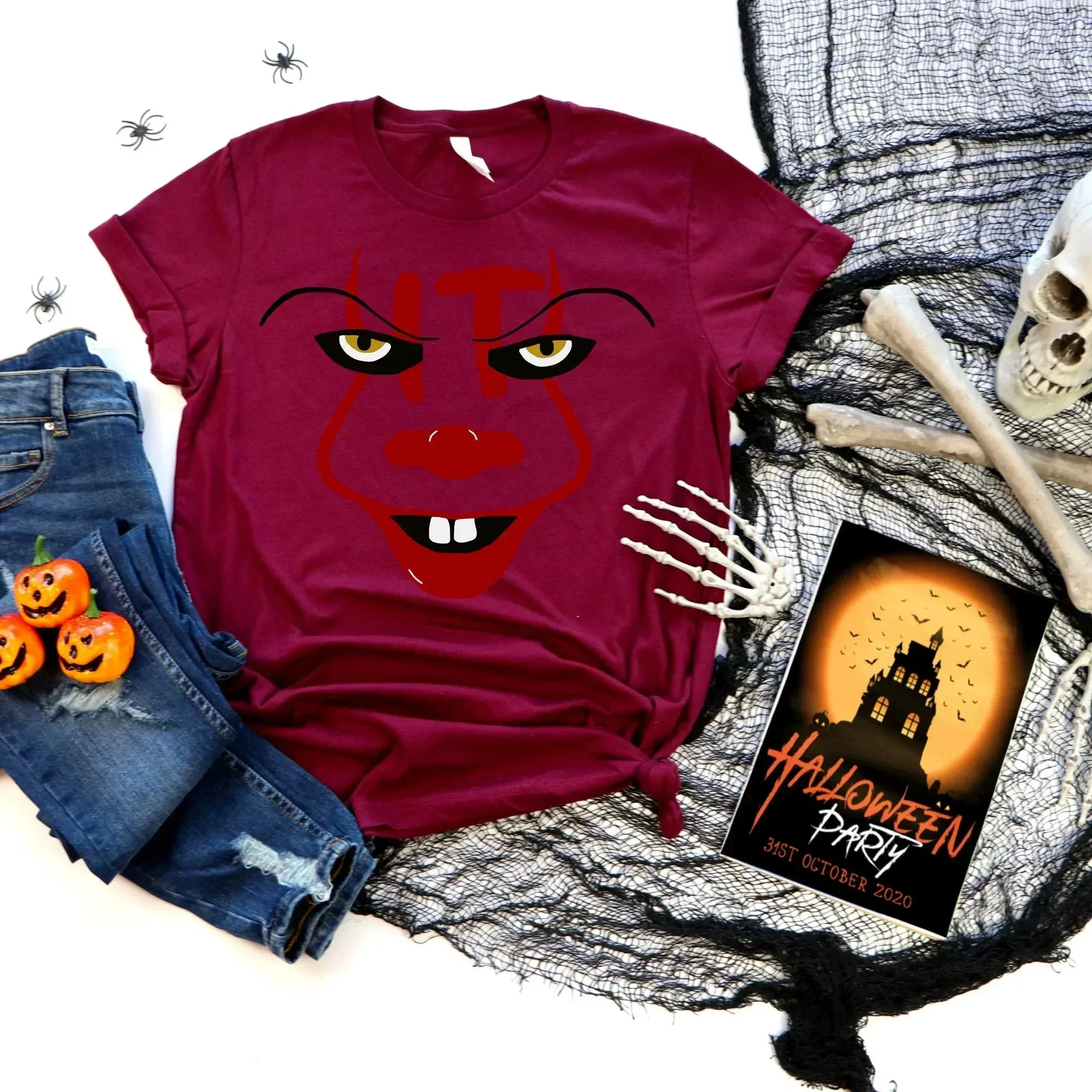 Pennywisee shirt, Horror Movie Sweatshirt, Youll Float Too Freddy Chucky Krueger IT Jason Hoodie, Halloween Crewneck Halloween Party T-Shirt