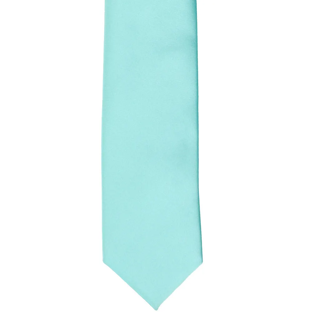 Pool Premium Slim Necktie, 2.5" Width