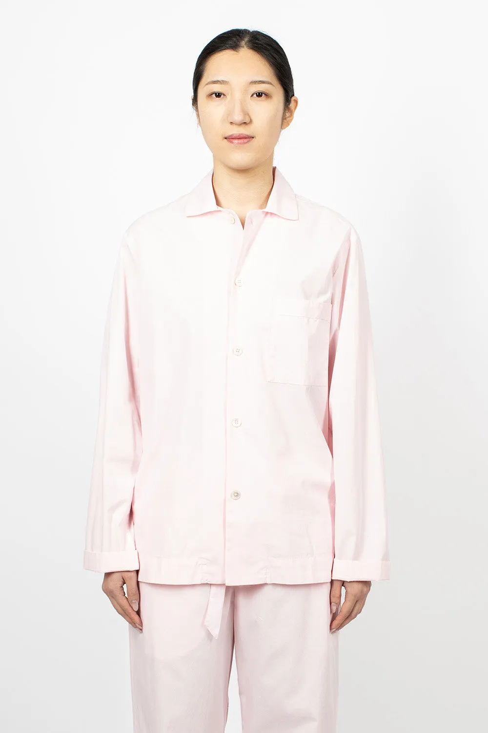 Poplin Pyjama Shirt Soft Pink