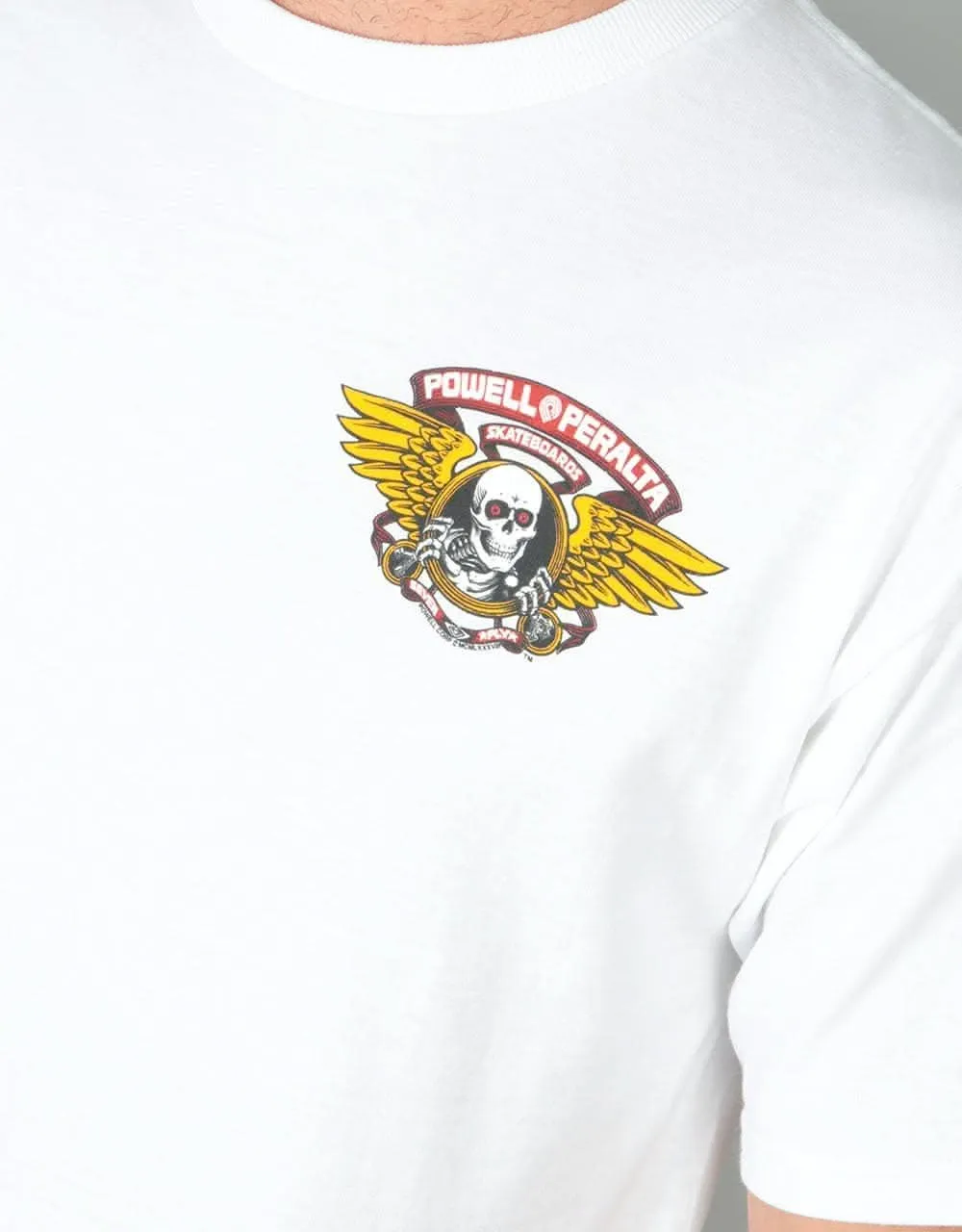 Powell Peralta Winged Ripper T-Shirt - White