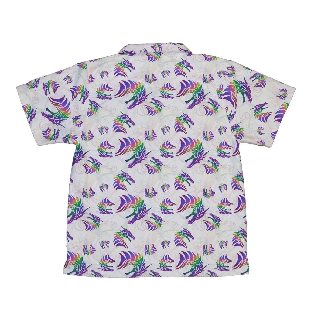 Rainbow Dragons and Unicorns Youth Hawaiian Shirt