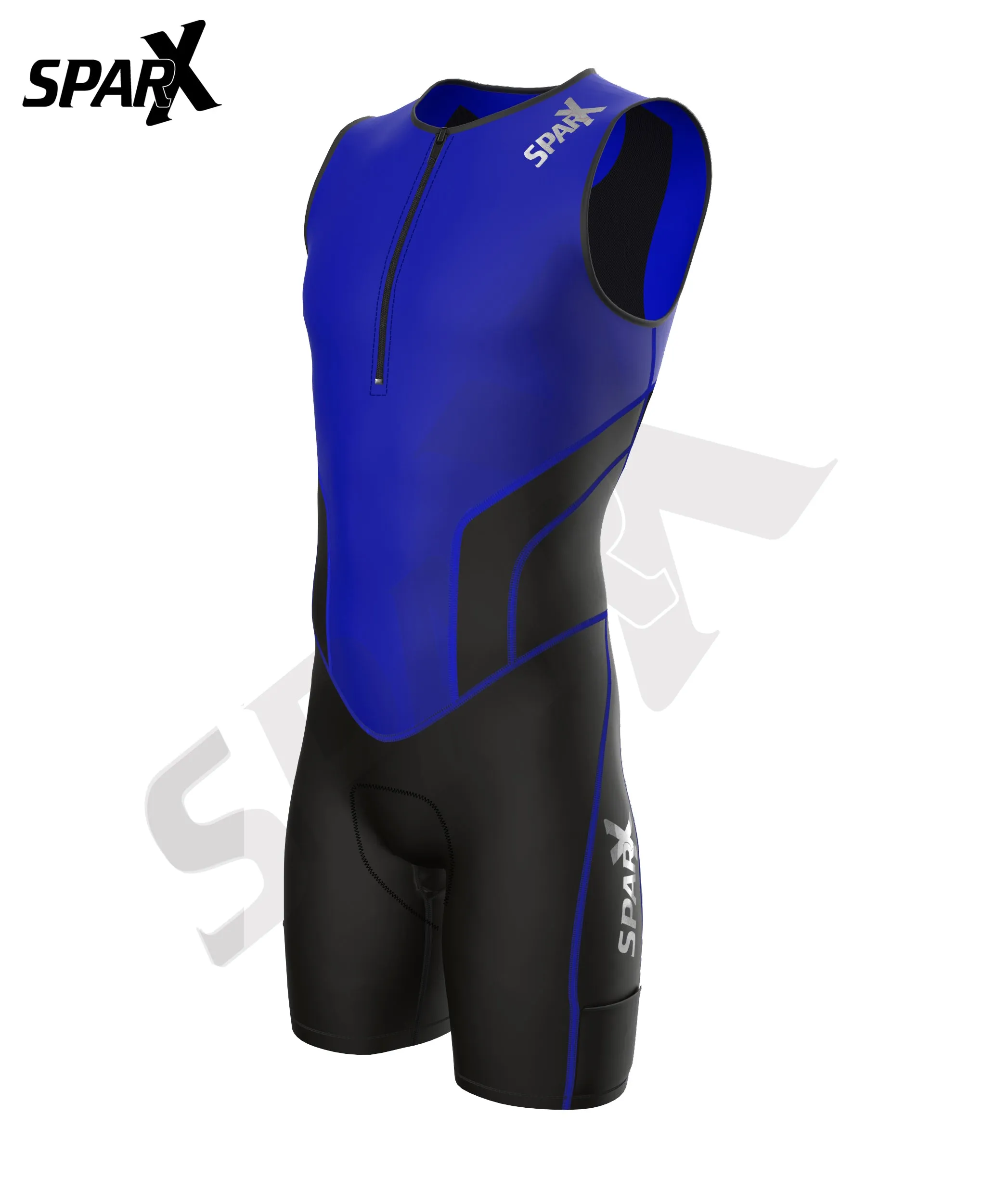 Sparx X Triathlon Suit Men Racing Tri Cycling Skin Suit Bike Swim Run