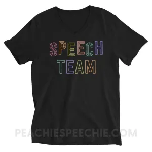 Speech Team Soft V-Neck