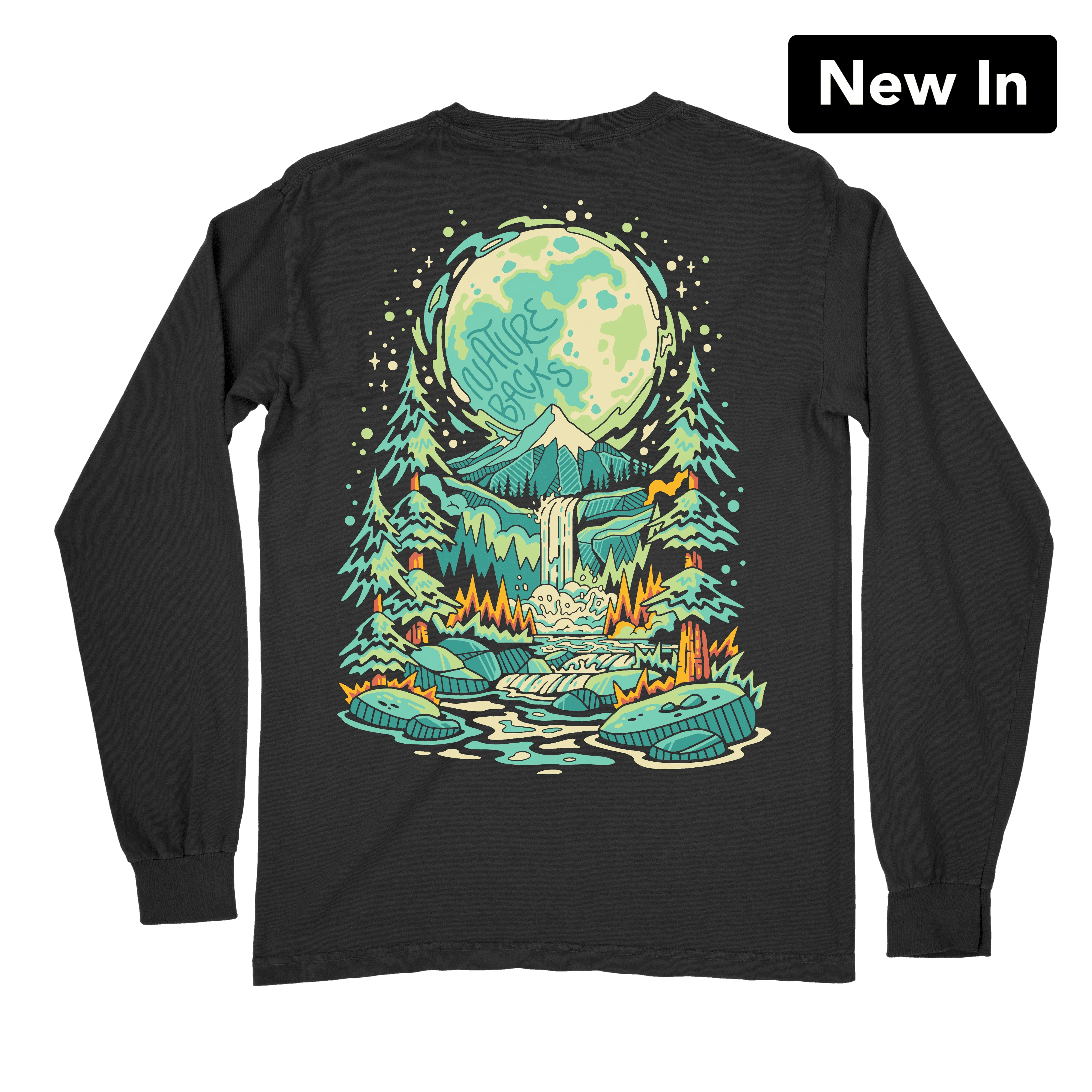 Supermoon Long Sleeve (Black)