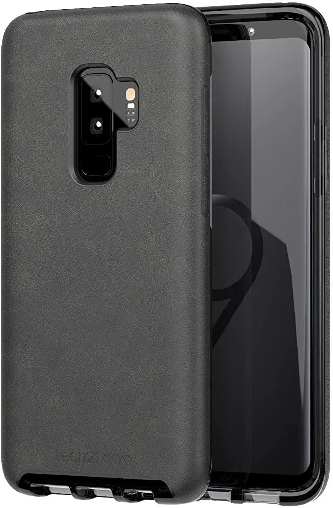 Tech 21 Evo Luxe Case Back Cover for Samsung S9 Plus Black T21-5947