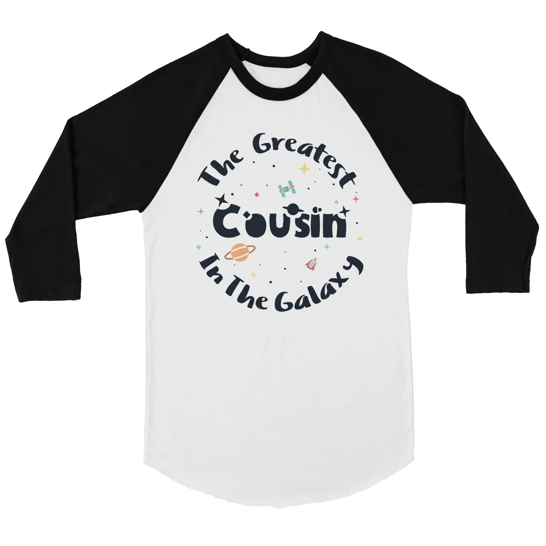 The Greatest Cousin Womens Baseball Tee Best Cousin Birthday Gift