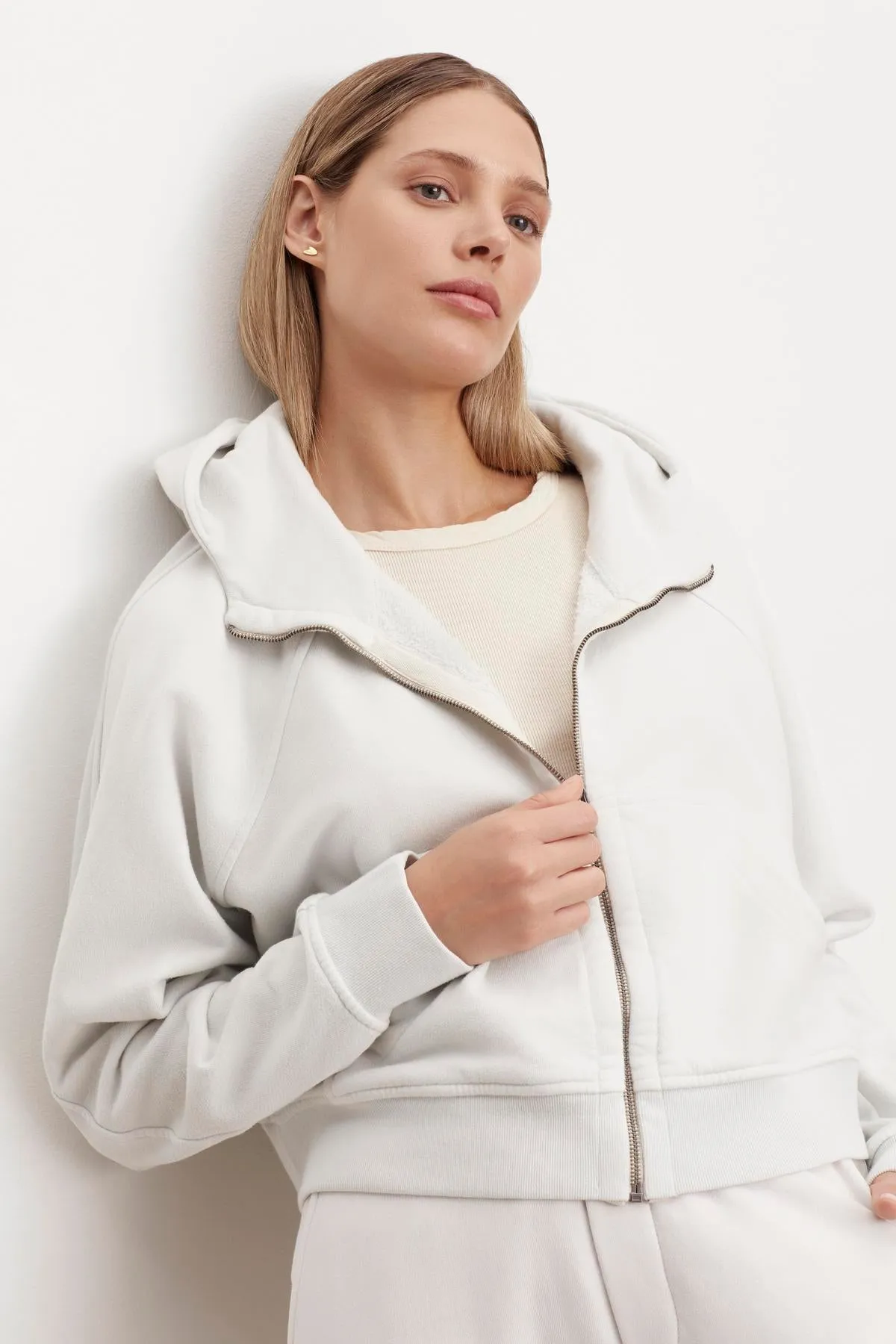 TORY SOFT FLEECE HOODIE