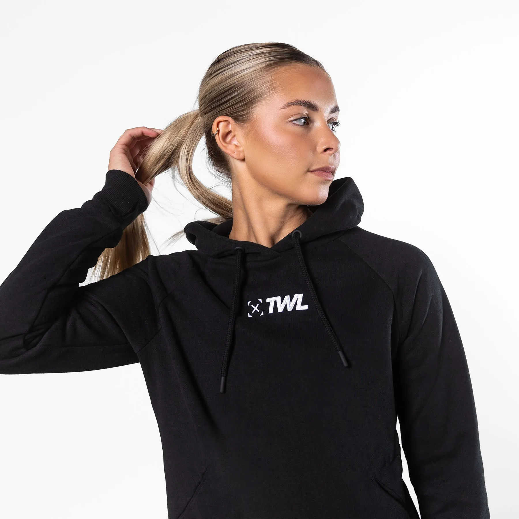 TWL - WOMENS REFORM OVERHEAD HOODIE - BLACK